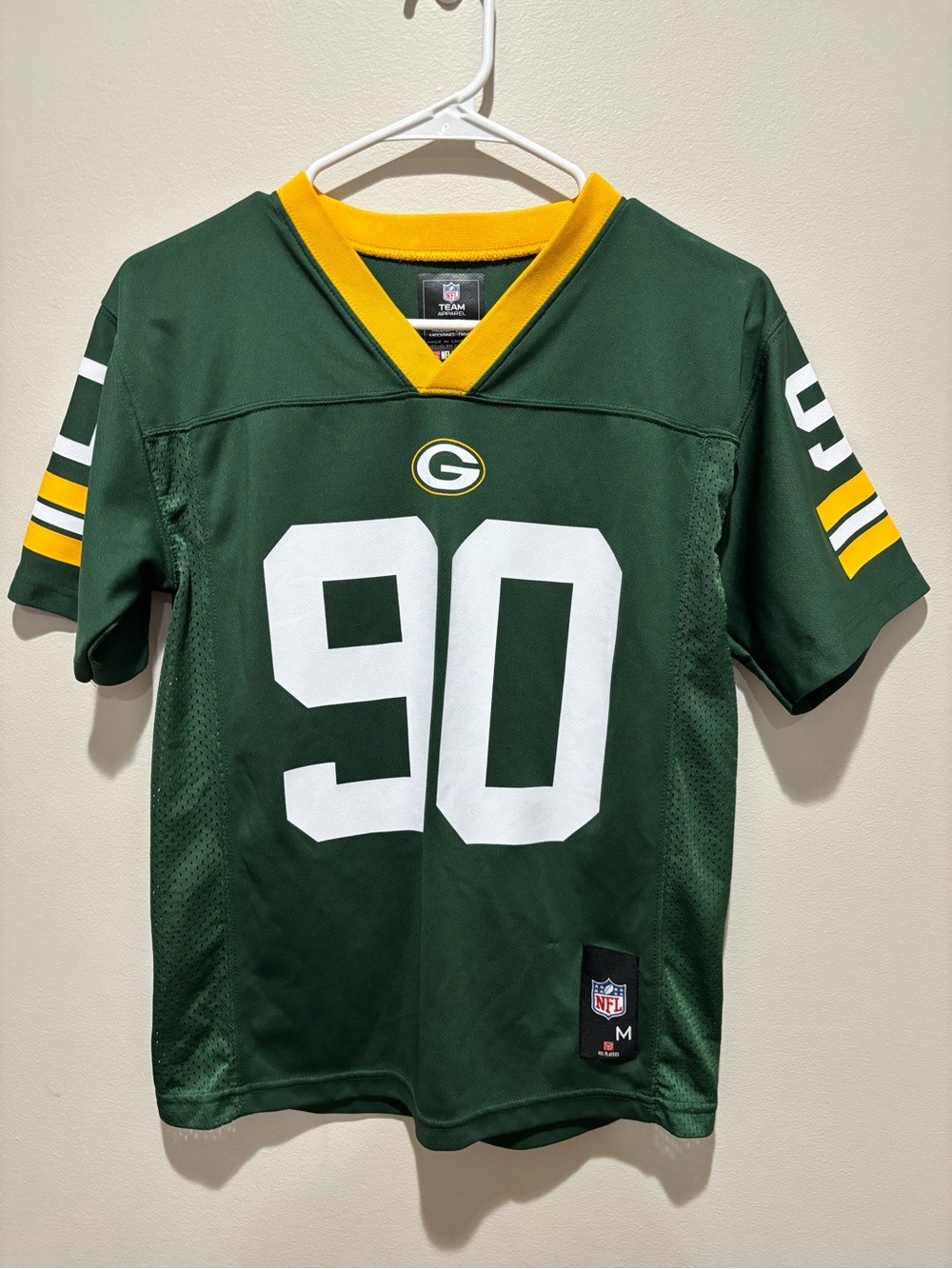 NFL Green Bay Packers B.J. Raji Football Jersey Youth Mediun